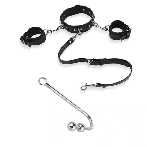 Collar Cuffs Elegant Hook 5334 Beaded Anal and with 0927